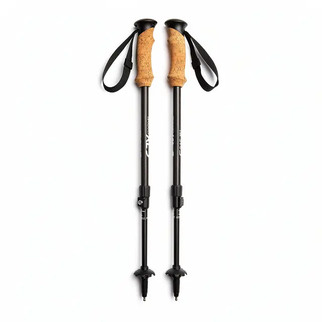 Carbon Trekking Poles Cork-Grip