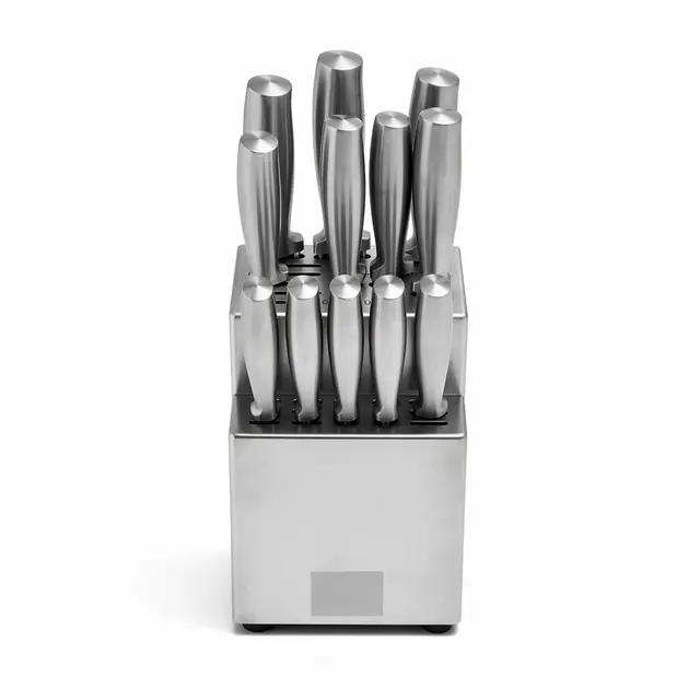 Knife Block Set (14pc) Steel