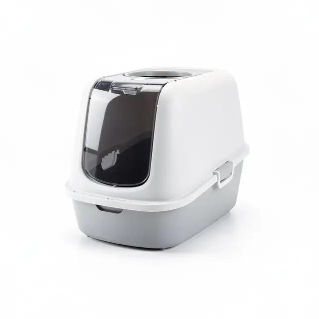 Self-Cleaning Litter Box Hooded